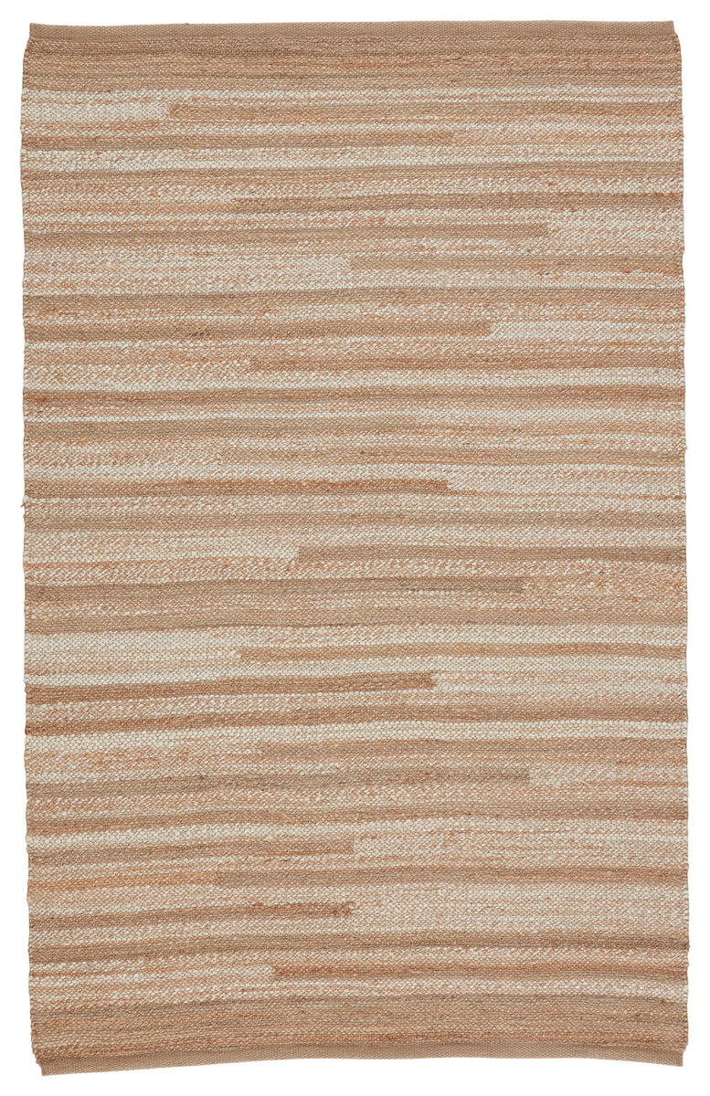 Jaipur Living Rampart Avena Stripes Beige / Cream 2' X 3' Rug ...