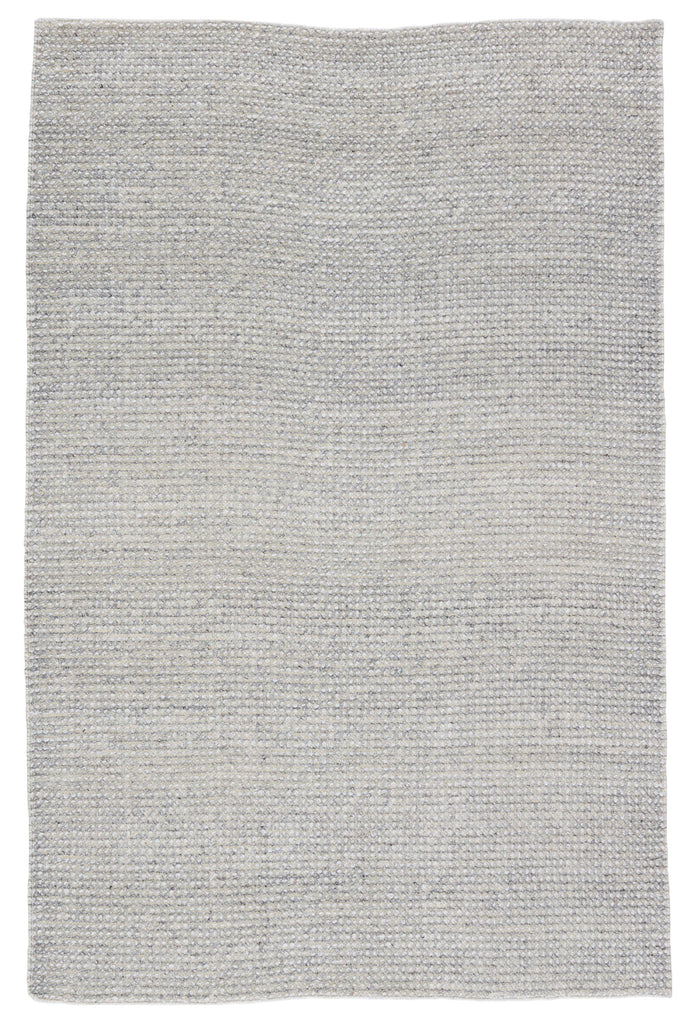 Jaipur Living Crispin Indoor/ Outdoor Solid Gray/ Ivory Area Rug (5'X8')