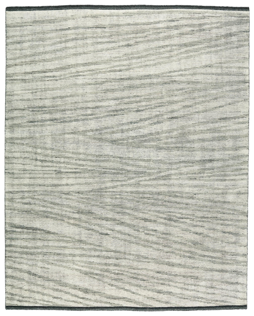 Jaipur Living Farrow Hand-Knotted Animal Pattern Gray/ Ivory Area Rug (8'X10')