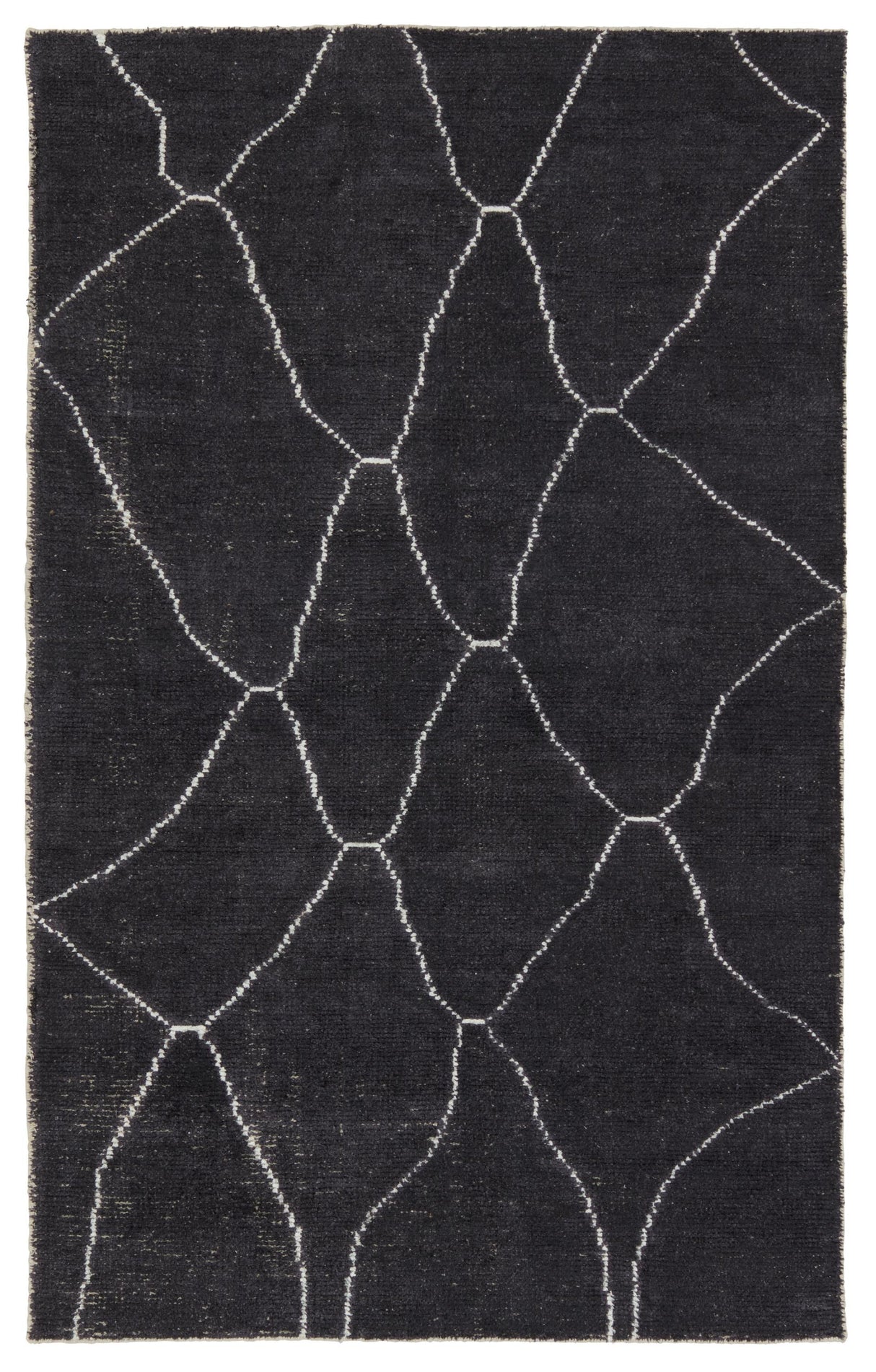 Jaipur Living Satellite Carmine Geometric Dark Gray / Blue 12' x 15' Rug