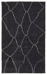 Jaipur Living Satellite Carmine Geometric Dark Gray / Blue 12' x 15' Rug