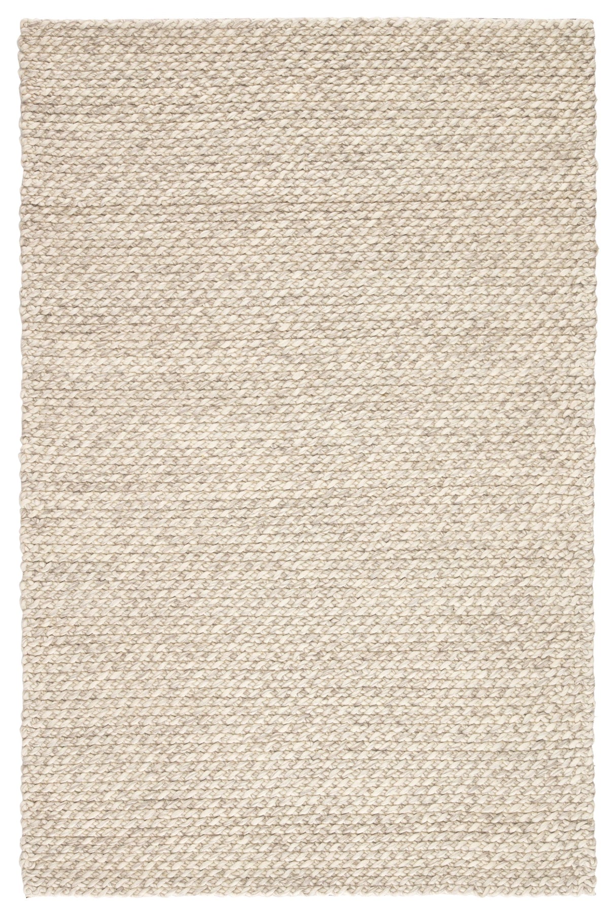 Jaipur Living Alta Handmade Solid Gray/ White Area Rug (5'X8')