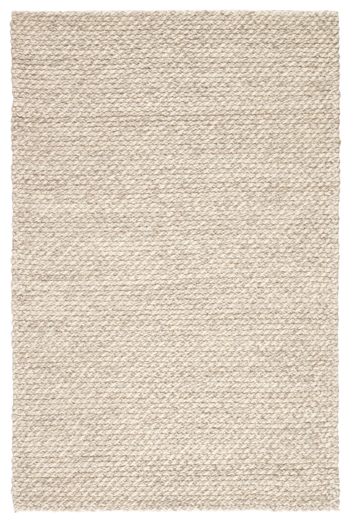 Jaipur Living Scandinavia Dula Alta Solid Gray / White 8' x 10' Rug