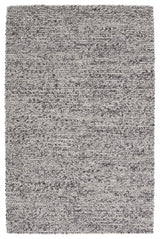 Jaipur Living Scandinavia Dula Braiden Solid Gray / Ivory 9' x 12' Rug