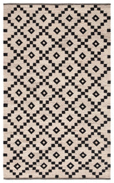 Jaipur Living Scandinavia Nordic Croix Geometric Black / White 5' x 8' Rug