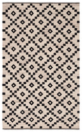 Jaipur Living Croix Handmade Geometric Black/ White Area Rug (5'X8')