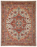 Jaipur Living Salinas Tavola Medallion Pink / Multicolor 8'6" x 11'6" Rug