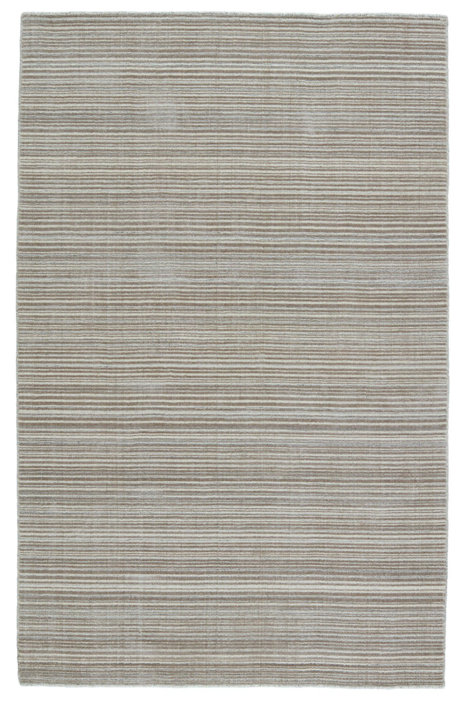 Jaipur Living Gradient Handwoven Solid Gray/ Light Taupe Area Rug (5'X8')