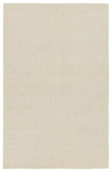 Jaipur Living Shyre Handmade Solid Cream Area Rug (9'X12')