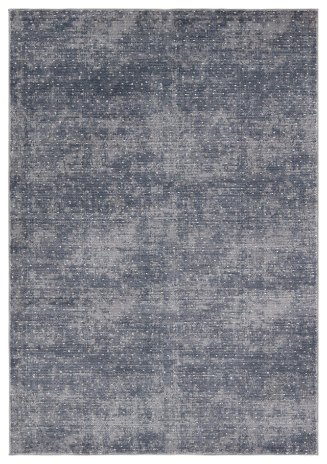 Jaipur Living Sundar Melora Dots Blue / Cream 6'7" x 9'6" Rug