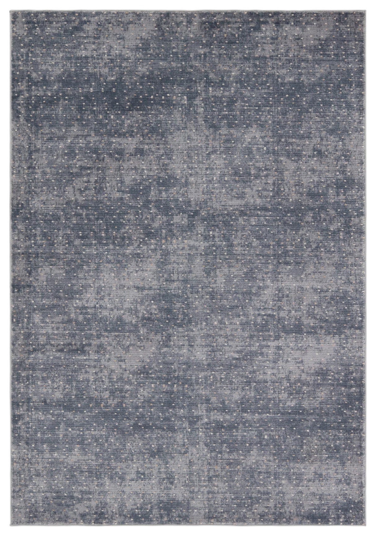 Jaipur Living Sundar Melora Dots Blue / Cream 7'10" x 10' Rug