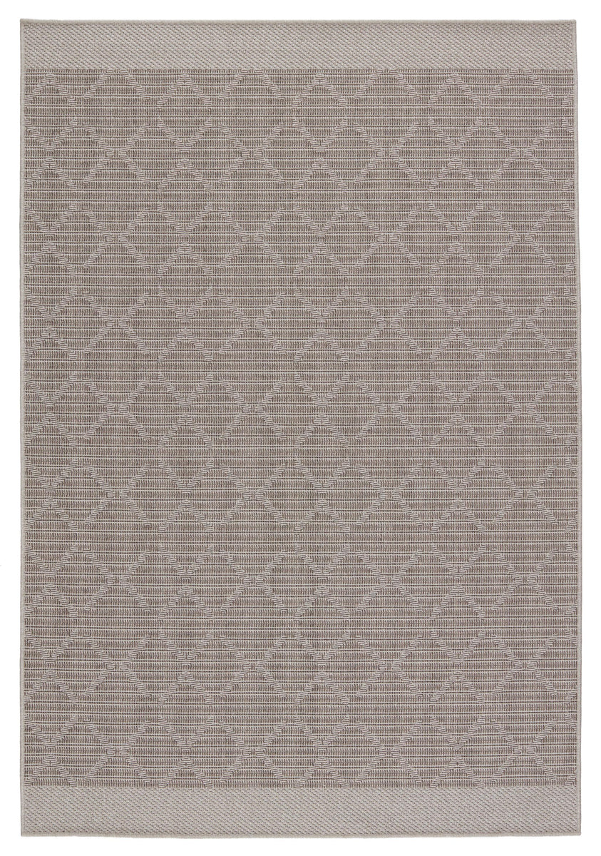Jaipur Living Tahiti Motu Trellis Gray / Taupe 9' X 12' Rug ...