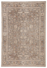 Jaipur Living Amaris Oriental Gray/ Cream Area Rug (9'3"X13'3")