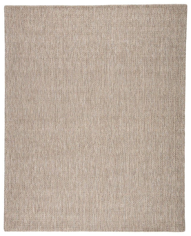 Jaipur Living Wisteria Jardin Solid Gray / White 9' x 12' Rug