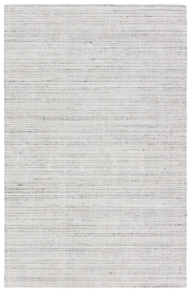 Jaipur Living Aiya Mona Solid Cream / Light Gray 5' x 8' Rug
