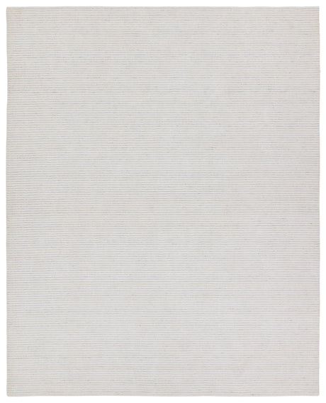 Jaipur Living Aiya Mona Solid Ivory 9' x 12' Rug
