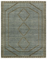 Jaipur Living Paphos Hand-Knotted Medallion Blue/ Gray Area Rug (10'X14')