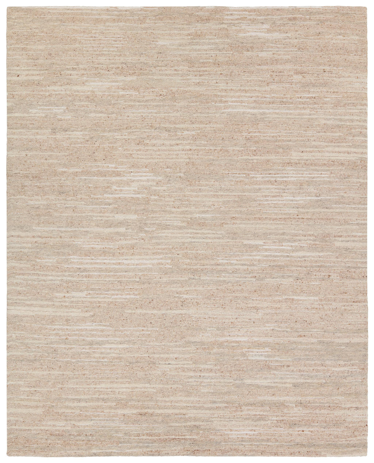 Jaipur Living Jameel Hand-Knotted Solid Cream/ Beige Area Rug (10'X14')