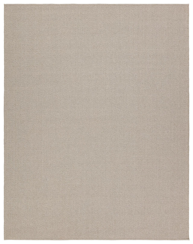 Jaipur Living Flint Texel Solid Taupe 3' x 8' Rug