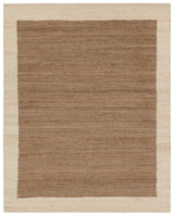 Jaipur Living Hanover Query Border Brown / Tan 5' x 8' Rug