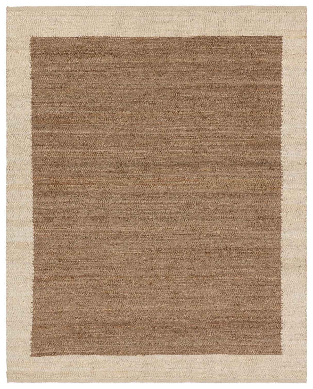 Jaipur Living Query Handmade Bordered Brown/ Tan Area Rug (5'X8')