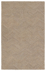 Jaipur Living Friesian Handmade Chevron Tan/Gray Runner Rug (3'X8')