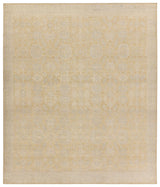 Jaipur Living Antony Hand-Knotted Floral Yellow/ Light Gray Area Rug (10'X14')