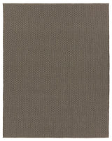 Jaipur Living Sena Handmade Indoor/Outdoor Solid Gray Runner Rug (3'X8')