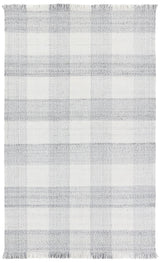 Jaipur Living Truce Handmade Indoor/Outdoor Striped Gray/ Ivory Area Rug (9'X12')