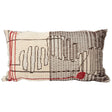 Schumacher Red 27" x 47" Cactus Floor Pillow