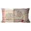 Schumacher Red 27" x 47" Cactus Floor Pillow