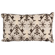 Schumacher Black & White 47" x 27" Kara Floor Pillow