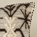 Schumacher Black & White 47" x 27" Kara Floor Pillow