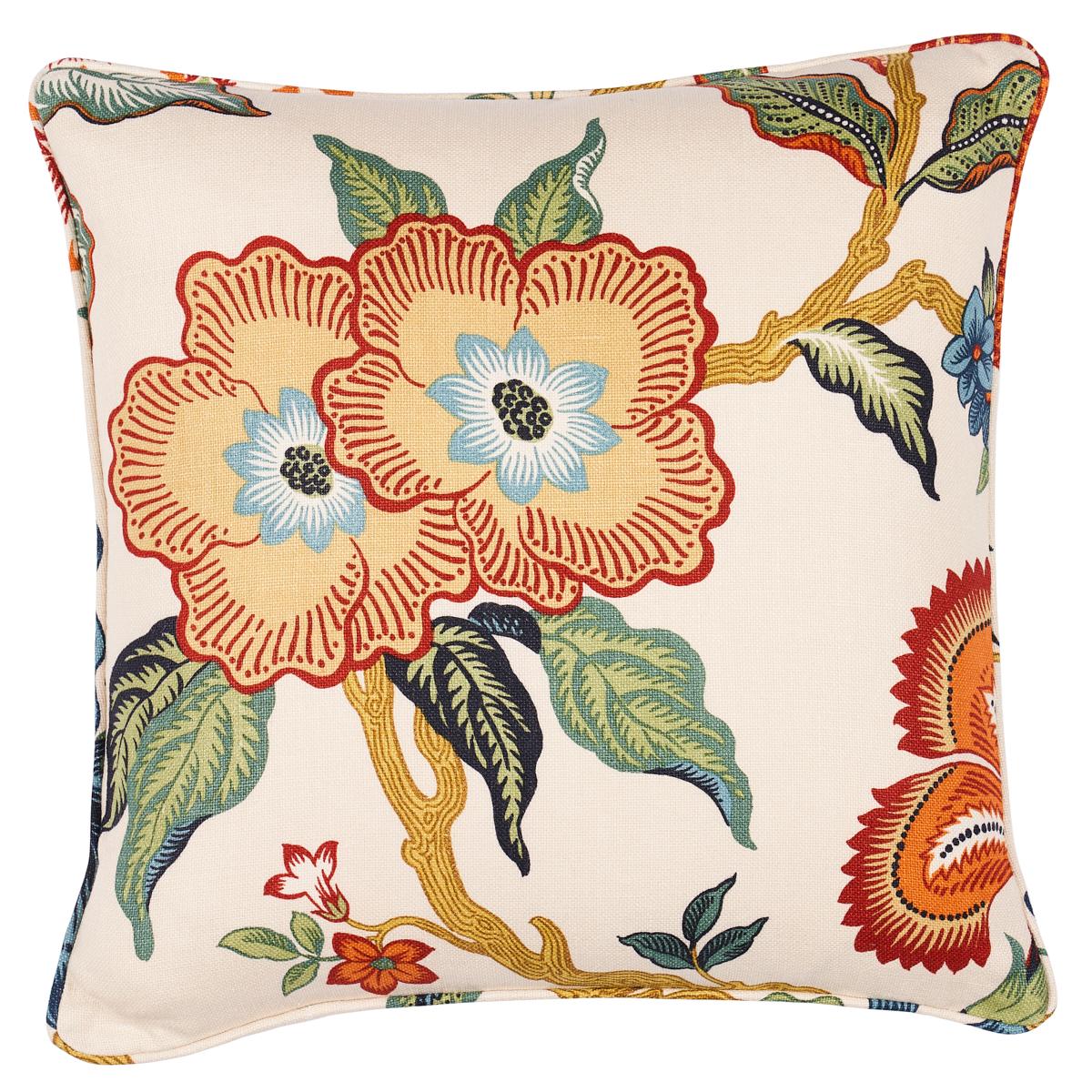 Schumacher Hothouse Flowers Spark 18" x 18" Pillow