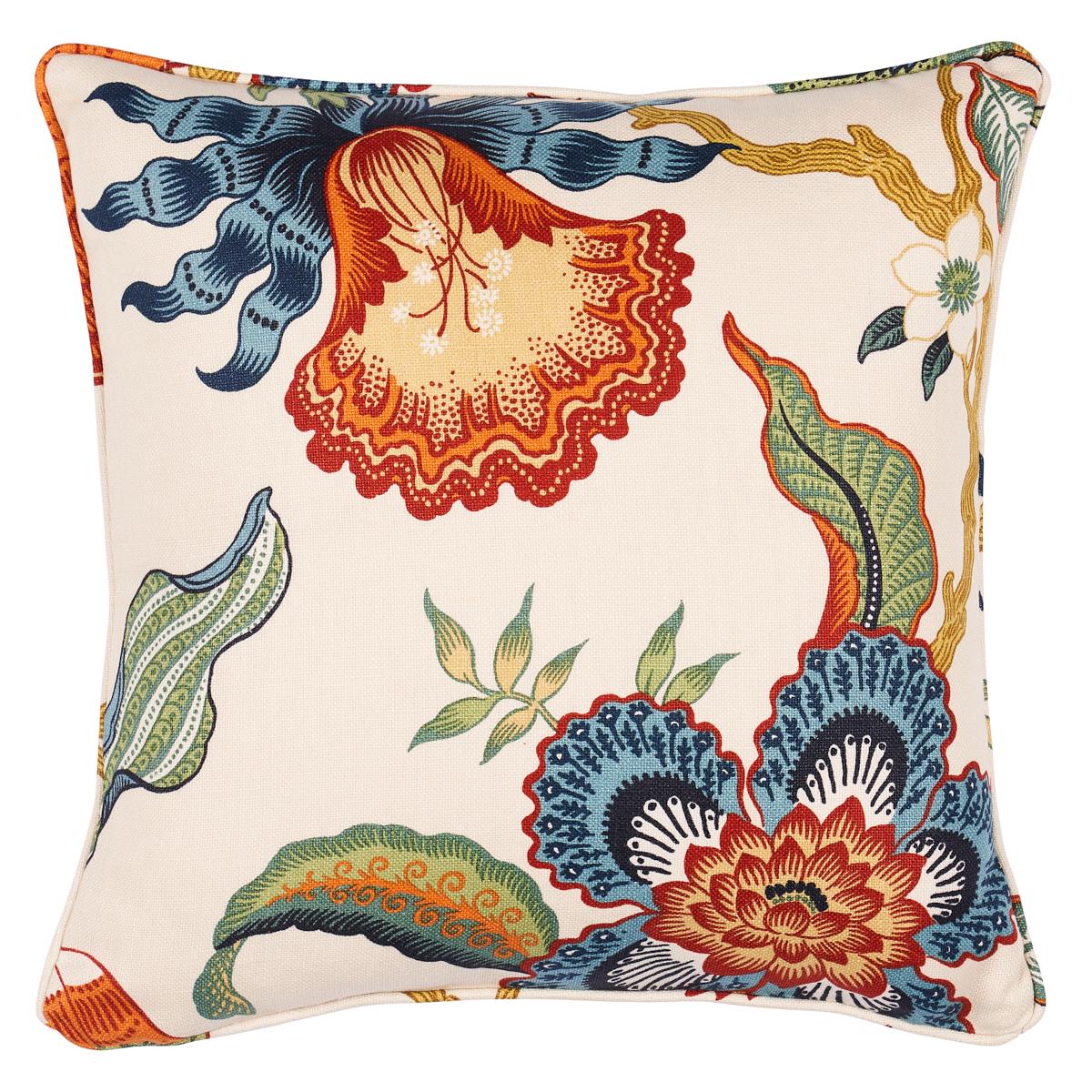 Schumacher Hothouse Flowers Spark 18" x 18" Pillow