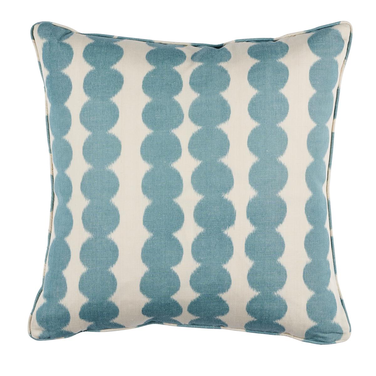 Schumacher Sky 22" x 22" Full Circle Pillow