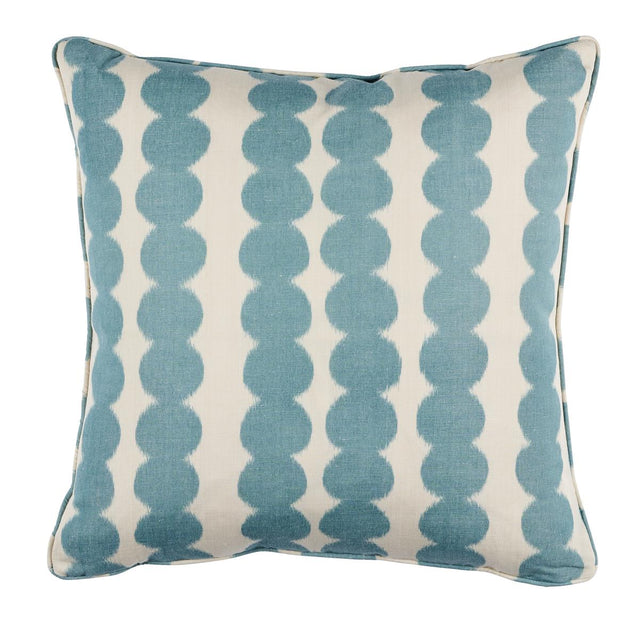 Schumacher Sky 22" x 22" Full Circle Pillow