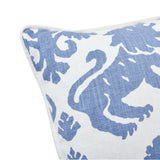Schumacher Regalia Blue & White 18" x 18" Pillow