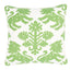 Schumacher Green 18" x 18" Regalia Pillow