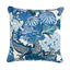 Schumacher China Blue 22" x 22" Chiang Mai Dragon I/O Pillow