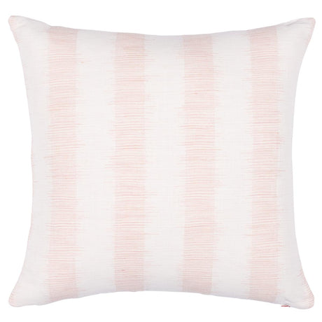 Schumacher Blush 18" x 18" Attleboro Ikat Pillow