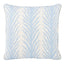 Schumacher Sky 20" x 20" Creeping Fern Pillow