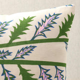 Schumacher Ivory 30" x 14" Thistle Pillow