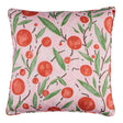 Schumacher Cherry & Blush 22" x 22" Mirabelle Pillow