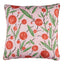 Schumacher Cherry & Blush 22" x 22" Mirabelle Pillow