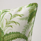 Schumacher Tropical 22" x 22" Myers Fern Linen Pillow