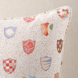 Schumacher Heraldic Spezzatura 20" x 20" Pillow