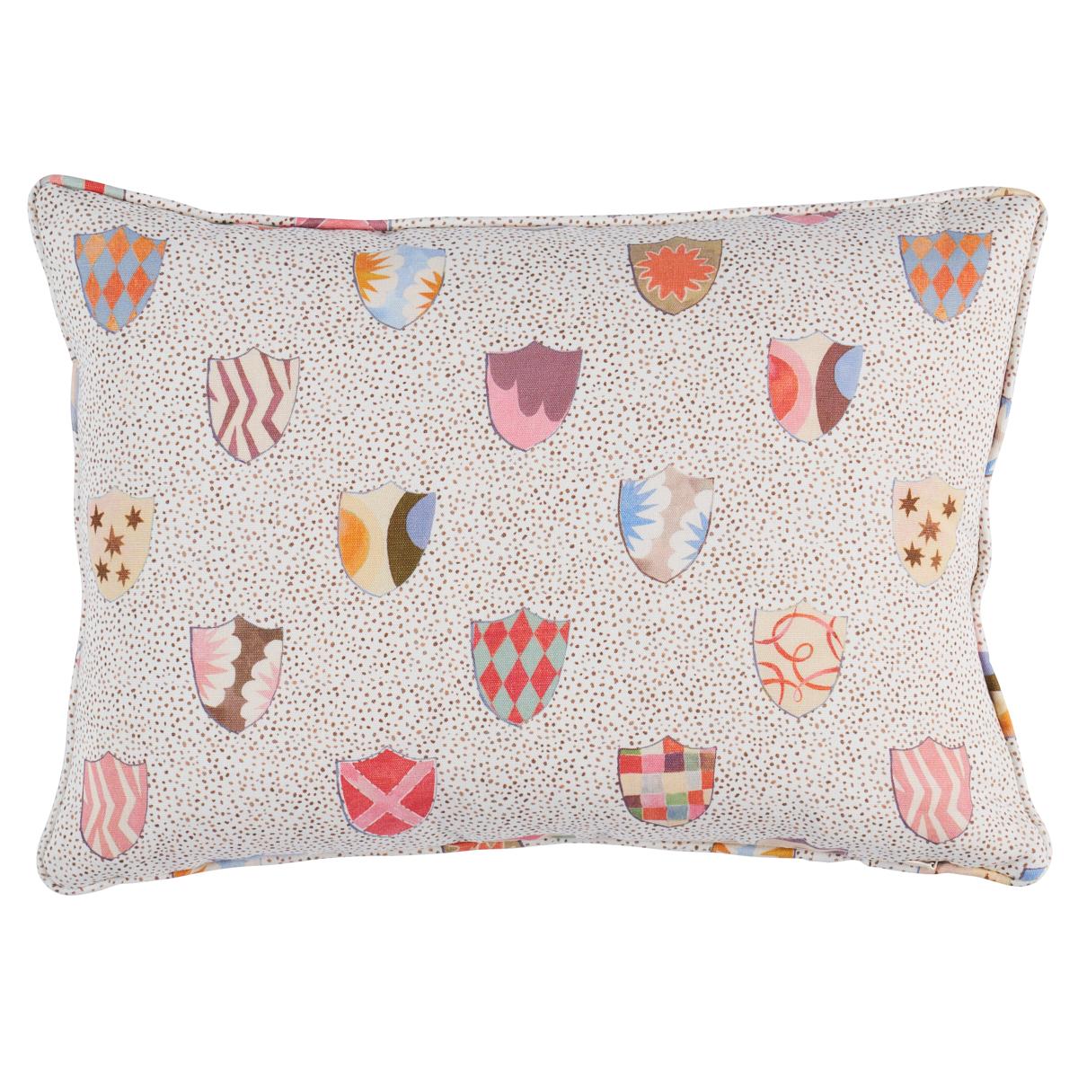 Schumacher Heraldic Sprezzatura 16" x 12" Pillow