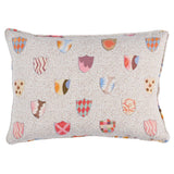 Schumacher Heraldic Sprezzatura 16" x 12" Pillow