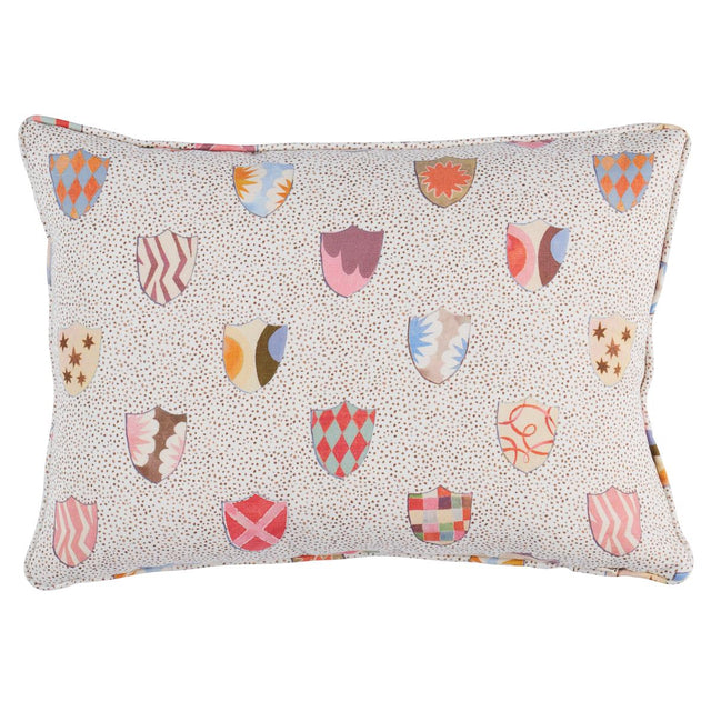 Schumacher Heraldic Sprezzatura 16" x 12" Pillow